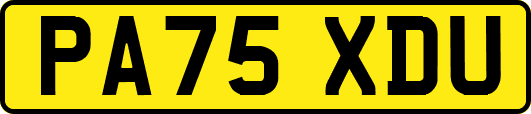 PA75XDU