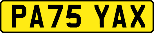 PA75YAX