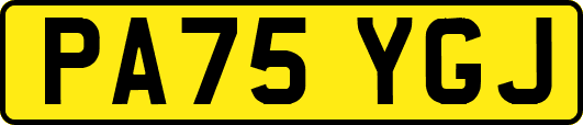 PA75YGJ