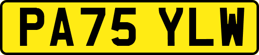 PA75YLW
