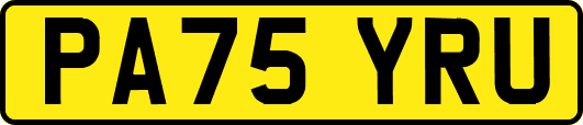 PA75YRU