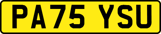 PA75YSU
