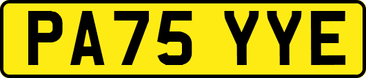 PA75YYE