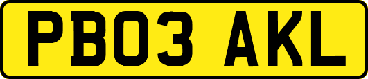 PB03AKL