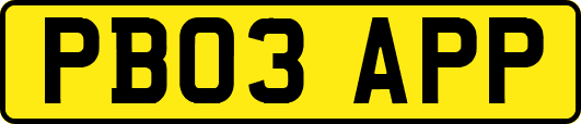 PB03APP