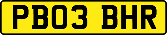 PB03BHR