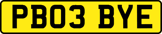 PB03BYE