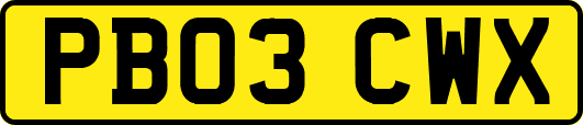 PB03CWX