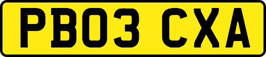 PB03CXA