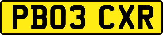 PB03CXR