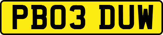 PB03DUW