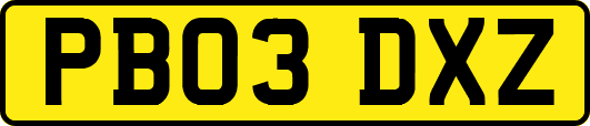 PB03DXZ