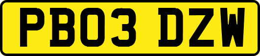 PB03DZW