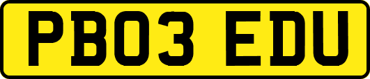 PB03EDU