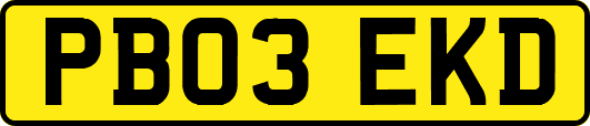 PB03EKD