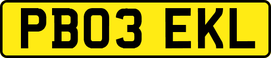 PB03EKL