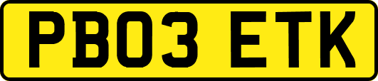 PB03ETK