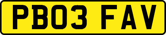PB03FAV