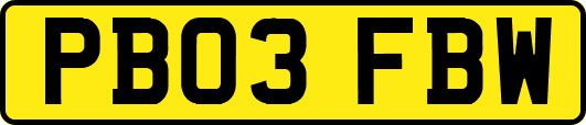 PB03FBW