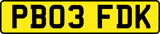 PB03FDK