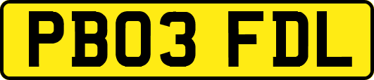 PB03FDL
