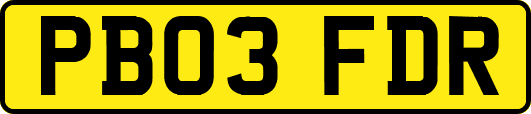 PB03FDR