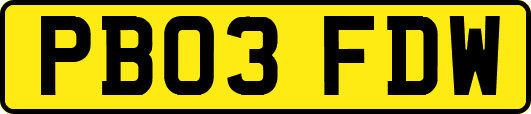 PB03FDW