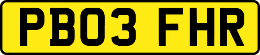 PB03FHR