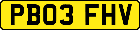 PB03FHV