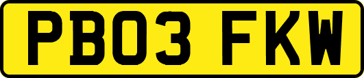 PB03FKW