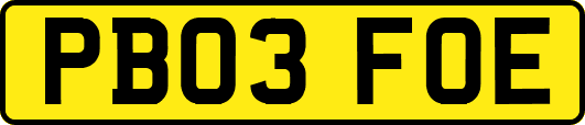 PB03FOE