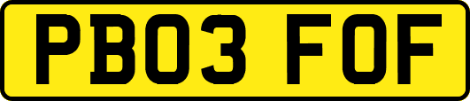 PB03FOF