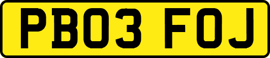 PB03FOJ