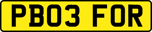 PB03FOR
