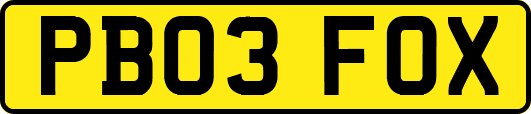 PB03FOX