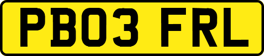 PB03FRL