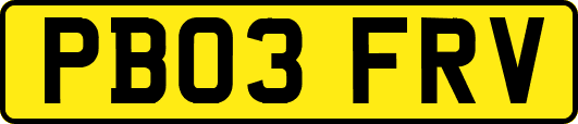 PB03FRV
