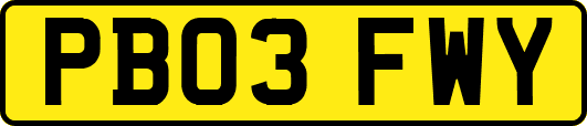 PB03FWY