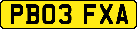 PB03FXA