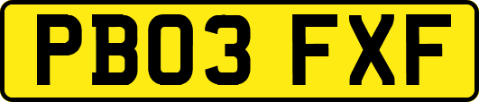 PB03FXF