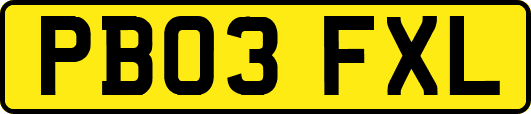PB03FXL