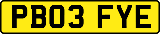 PB03FYE