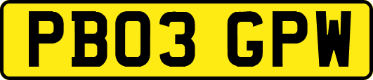 PB03GPW