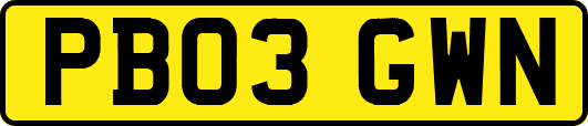 PB03GWN