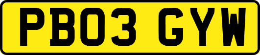 PB03GYW