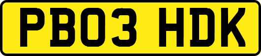 PB03HDK