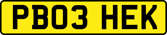 PB03HEK