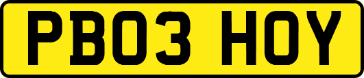 PB03HOY