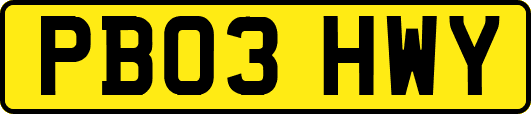 PB03HWY