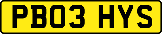 PB03HYS